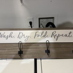 Laundry Decor hanger
