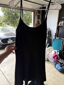XXI Black Spaghetti Strap Dress M