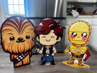Star Wars cut outs