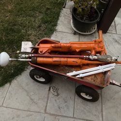 APT 90 LB PNEUMATIC BREAKER & AIR TAMPER SOLID PAD BACKFILL HAND JET 