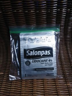 Salon Pas
Pain Relieving Gel-Patch  Max 
