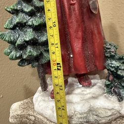 Brand New Santa Statue  ( In The Box )