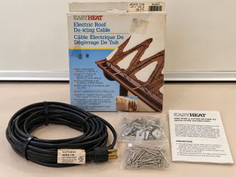 EasyHeat ADKS-150 30 Ft Roof & Gutter De-Icing Cable Kit