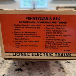 Lionel 6-18000 Pennsylvania 0-6-0 Switcher