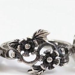 Anillo De Plata 925 Número 7