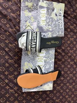 Christian Dior Paris Slide Sandals