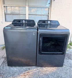 GE Profile Washer and Dryer Set