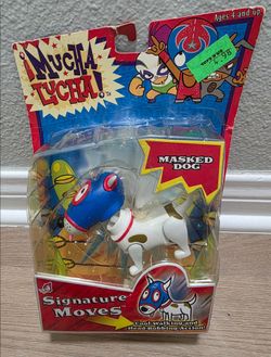 Mucha Lucha! Signature Moves Dog Figure