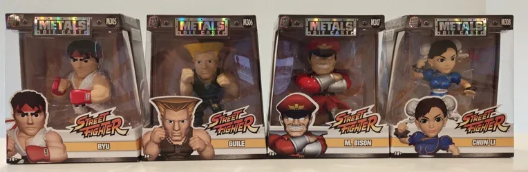 Jada Toys Metals Die Cast Street Fighter 4-Figure Set