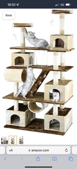 Go pet club 87.5 cat best sale tree