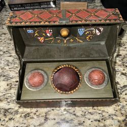 Harry Potter Collectible Quidditch Set W/ Poster Running Press Warner Bros. BoxA