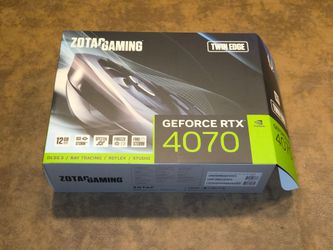 4070 Twin Edge Graphics Card