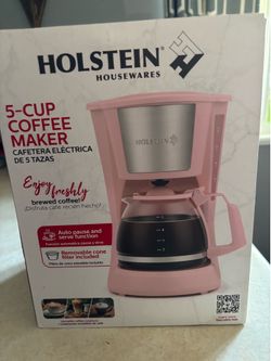Pink Coffee Maker