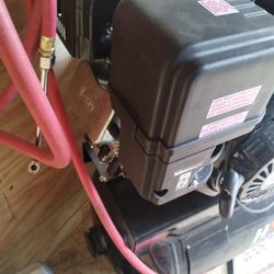 Gas Air Compressor HPDMC  Compressor Is Almost New I Only Use The Four Times It's Got Electric Start
