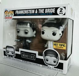 Funko Pop Horror Frankenstein and The Bride Exclusive
