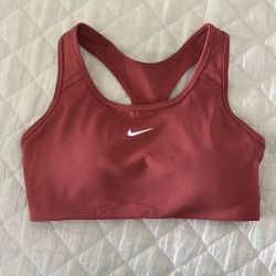 Brand New Nike Sports bra rusty Pink medium 