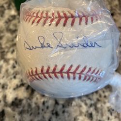 Duke Snider Signed Ball