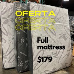 ‼️Colchon Matrimonial $179 ‼️