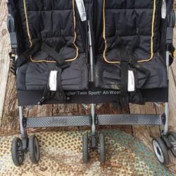 Jeep Brand Double Stroller