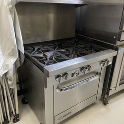 Commercial Southbend 6-Burner Gas Range S36D