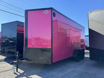 7x16TA Enclosed Trailer 