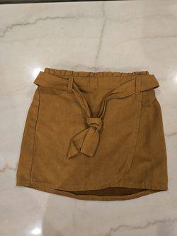 Girls Abercrombie Kids velvet skirt