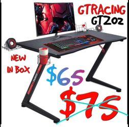 GTRACING GAME DESK NEW