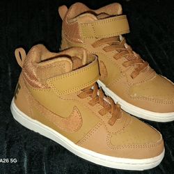 Nike Court Borough Mid PS 'Wheat' 11.5c