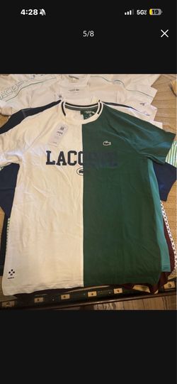 New with tag Lacoste shirts size M