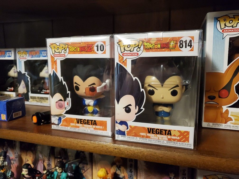 Funko Pop Dragon Ball Z Vegeta X2 Figures