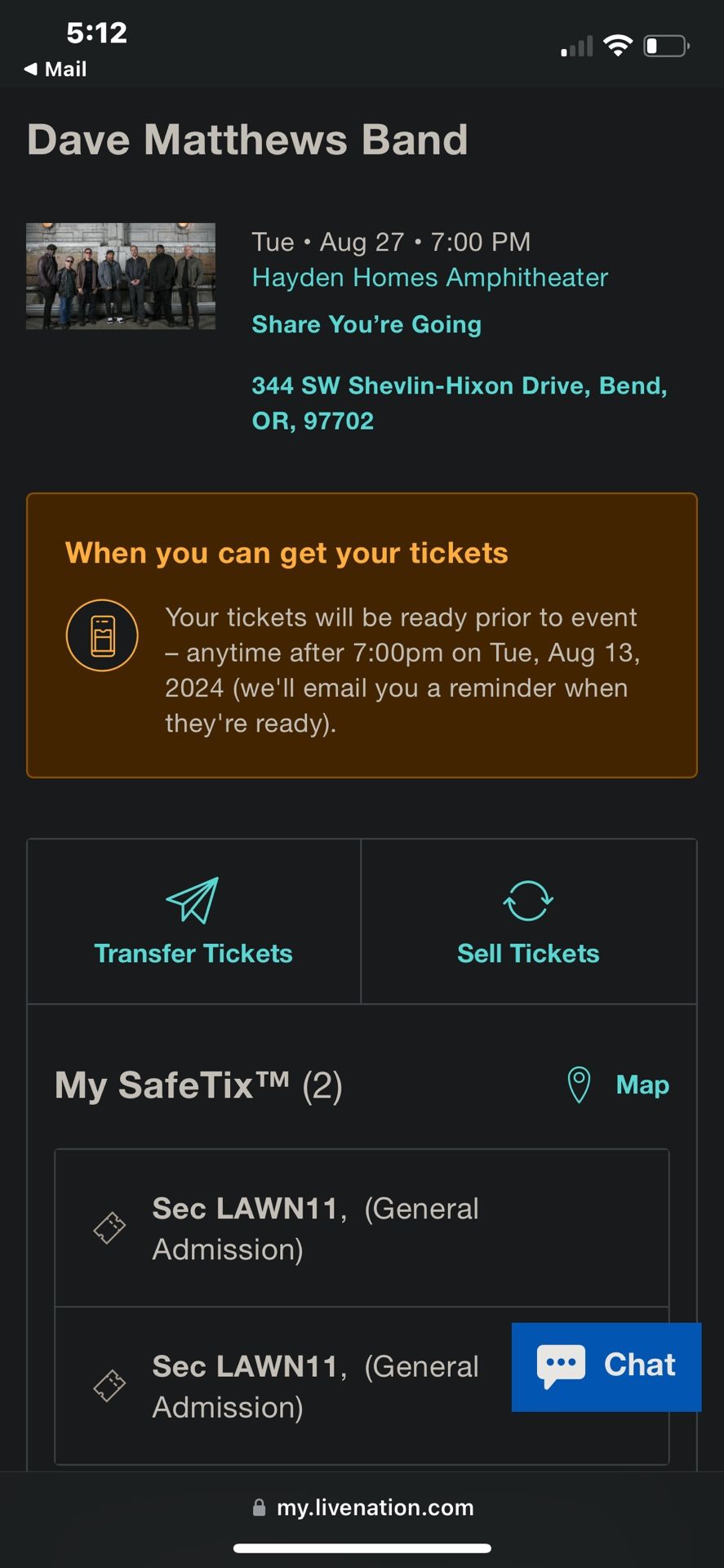 Dave Matthews Tickets