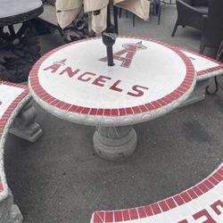 Angels Outdoor Picnic Table And Seating