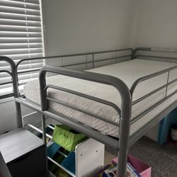 Metal Low Profile Loft Bed
