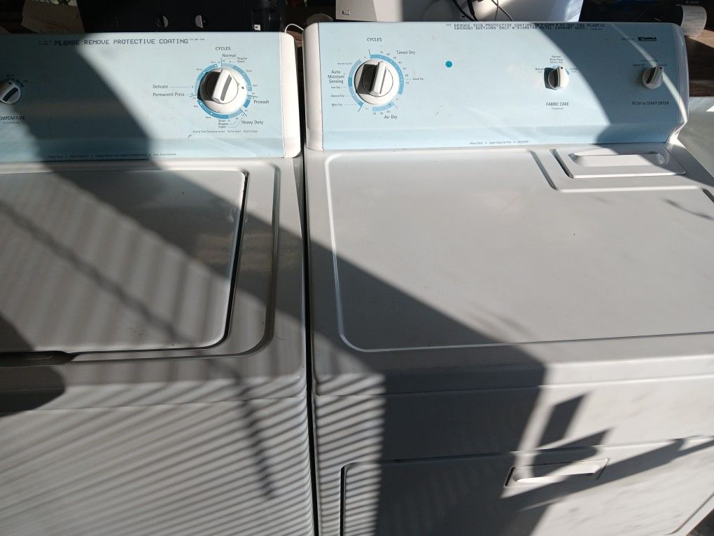 Kenmore Washer And Dryer