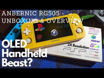 Anbernic 505 portable gaming system