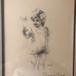 Connie King Lithograph, Numbered And Singled By The Artist