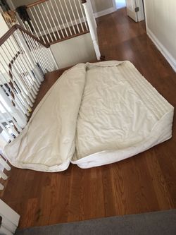 Twin Mattress Encasement cover Wool & Cotton - Non toxic - Chemical Free - By Goodnight Naturals