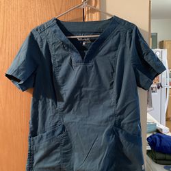 Teal Medical Scrub Top And Bottom