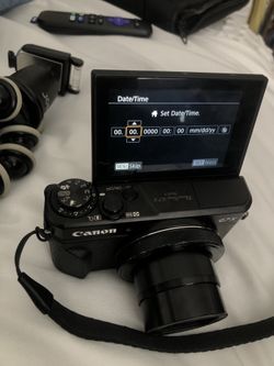 Canon G7X MARK II SETUP 