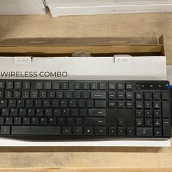 New Wireless Keyboard And Mouse combo