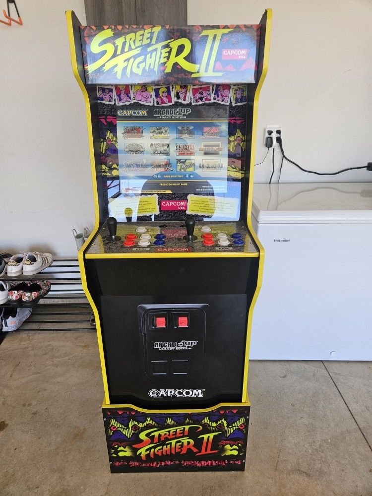 Street Fighter 2 Arcade 1-up (12 Games)