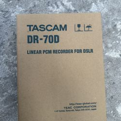 Tascam DR-70D Linear PCM Recorder For DSLR
