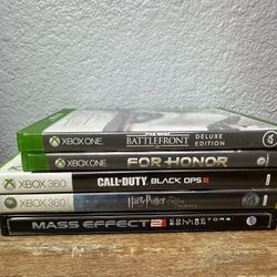 Pre-owned: XBOX ONE & XBOX 360 Game(s)