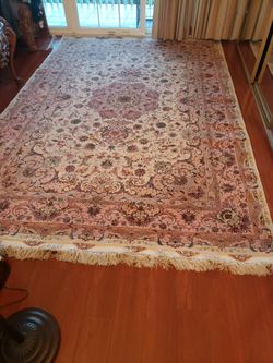Magnificent Brand New Silk & CorkTabriz Rug