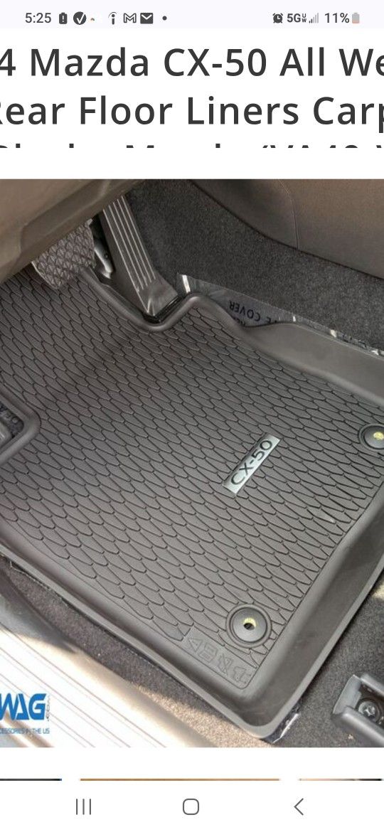 Mazda Cx5 All Weather Mats