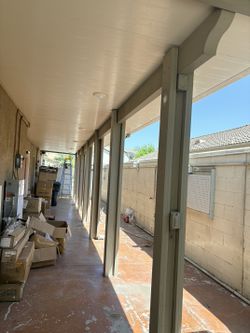 light fixture and conduit free