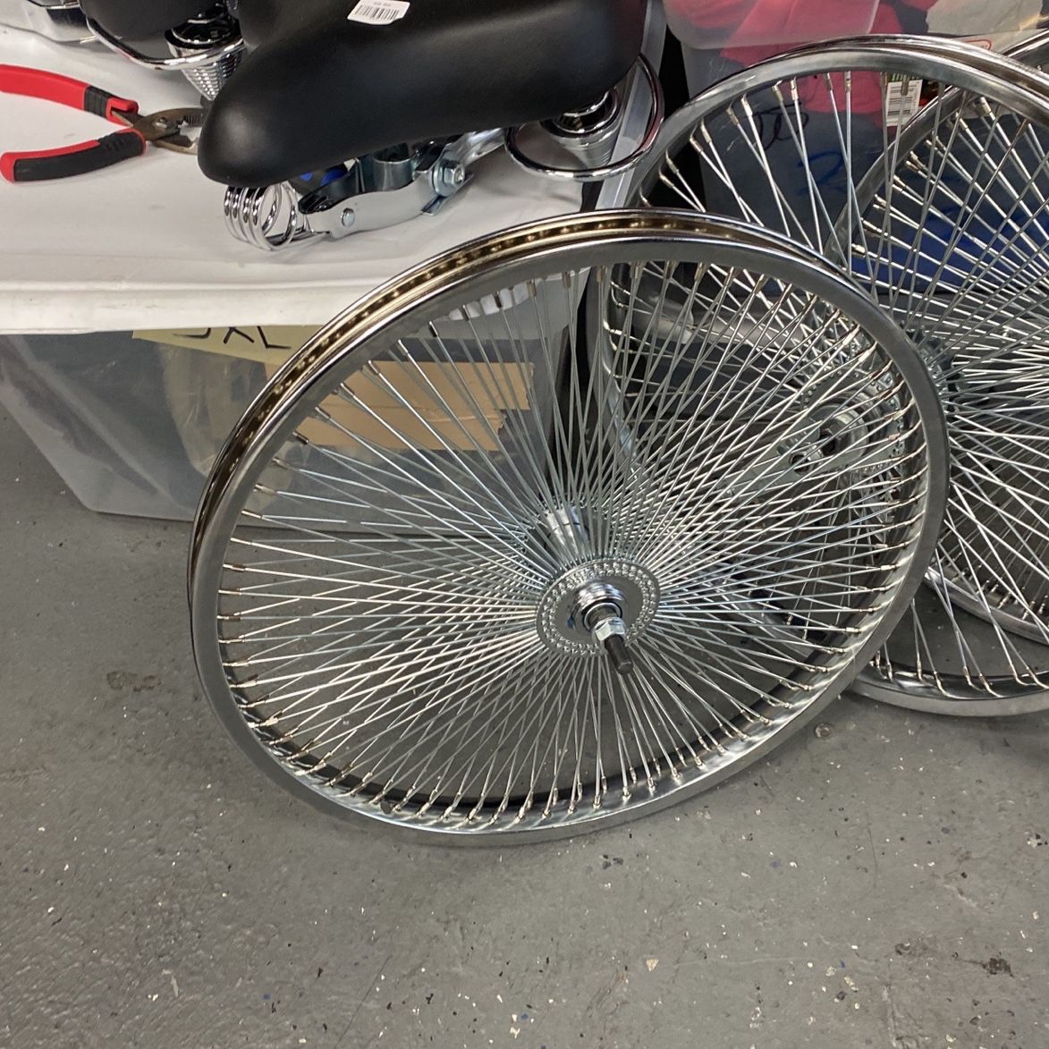 lowrider bicycle wheels vintage speed KT coaster brakes for reliable stopping power and an alloy FAT rim with 2.5 inch front and 3 inch rear tires for added comfort and stability Lowrider Bicycles | LBC Cycle