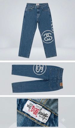 Stussy SS-Link Logo Denim Jeans