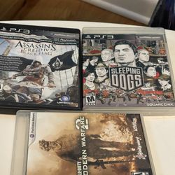3 PS3 Games 