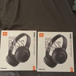 Brand New Sealed JBL Tune 510BT Wireless On-Ear Headphones – Pure Bass, Bluetooth, 40Hr Battery